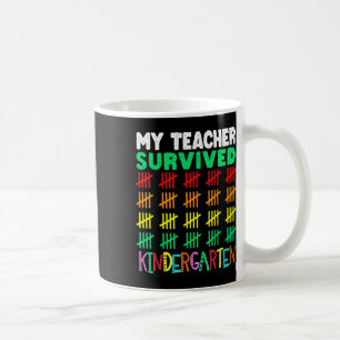 Dagen van School T-shirt Kinder 100ste dag van sch Koffiemok