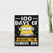Dagen van schoolbus rijden 1 kaart (Voorkant)