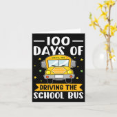 Dagen van schoolbus rijden 1 kaart (Gele Bloem)