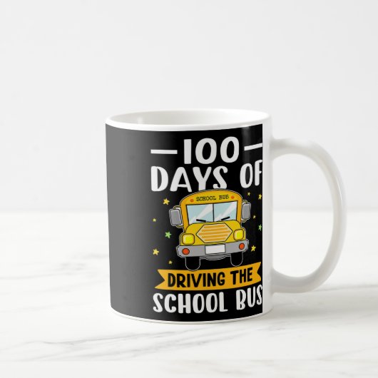 Dagen van schoolbus rijden 1 koffiemok (Rechts)