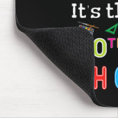 Dagen van schoolcadeau voor kinderen jongens 4e kl muismat (Hoek)