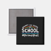 Dagen van schoolhoofd magneet (Voorkant / Achterkant)