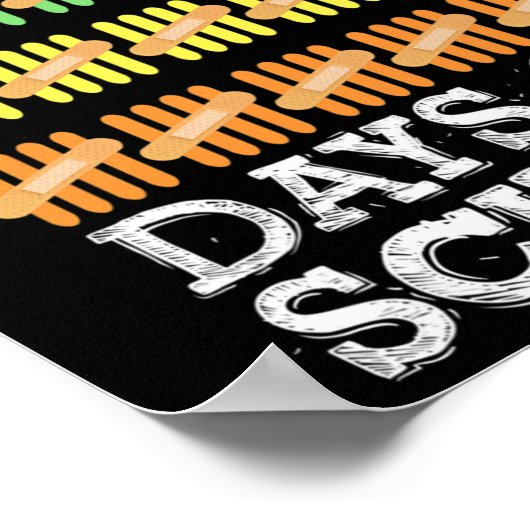 Dagen van schoolKinderen Poster (Hoek)