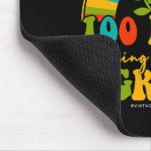 Dagen van schoolleraar 100 dagen kijken naar mijn  muismat (Hoek)