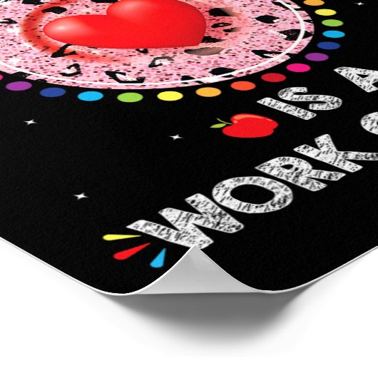 Dagen van schoollunch Lady voor lunch Lady Cafetar Poster (Hoek)