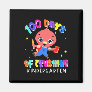Dagen van verpletterende kleuterschool flamingo le magneet