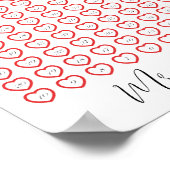 Dagen van weddenschappen tot we Mr & Mrs. worden.. Poster (Hoek)