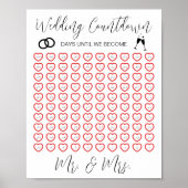 Dagen van weddenschappen tot we Mr & Mrs. worden.. Poster (Voorkant)