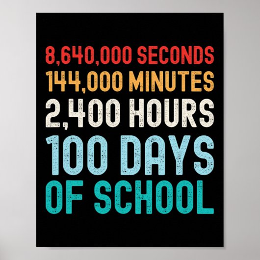 Dagen van Wiskunde op school Poster (Voorkant)