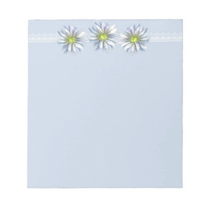 Dagen ventilator botanische tekening blauw notitieblok
