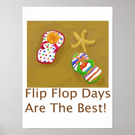 Dagen vlotter omdraaien poster (Voorkant)