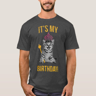 Dagen voor koninginnen met lafaards Kat T-shirt