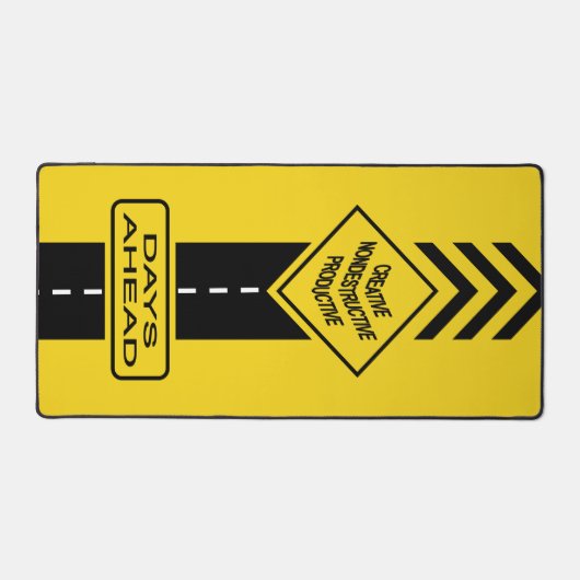 Dagen voor ons bureaumat (Voorkant)