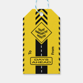 Dagen voor ons cadeaulabel