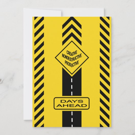 Dagen voor ons feestdagenkaart (Voorkant)