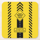 Dagen voor ons kartonnen onderzetters (Voorkant)