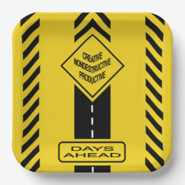 Dagen voor ons papieren bordje