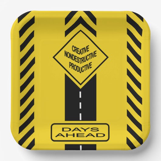 Dagen voor ons papieren bordje (Voorkant)