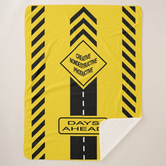 Dagen voor ons sherpa deken (Voorkant)