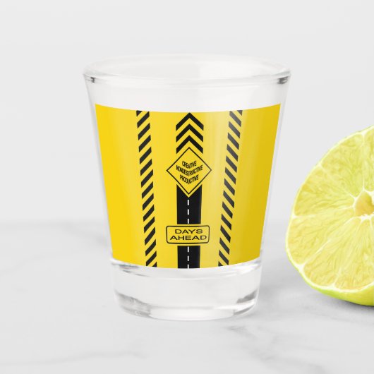 Dagen voor ons shot glas (Voorkant)