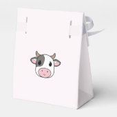 Dagen voor vogels met een Cute Koe Bedankdoosjes (Achterkant)