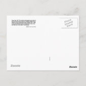 Dagen voorbij briefkaart (Achterkant)