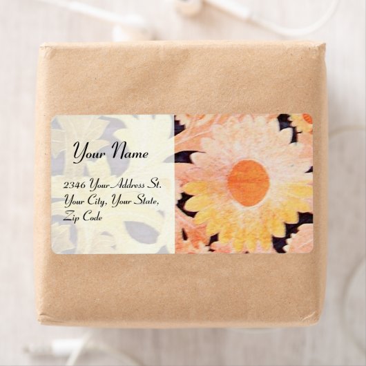 DAGEN, wit rood roze zwart Etiket (Insitu)