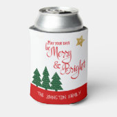 Dagen zijn mooi, vette, vette, gouden sterren blikjeskoeler (Blikje Achterkant)