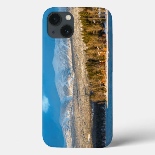 Dagenlang schijnt het licht op de skipistes van Wh Case-Mate iPhone Case (Achterkant)