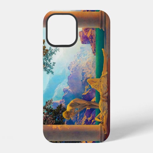 Dageraad, 1922 door Maxfield Parrish iPhone Hoesje (Achterkant)