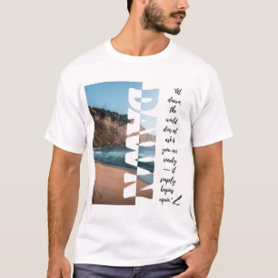Dageraad — Begin Simpelweg Opnieuw T-shirt