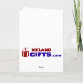 Dageraad Borealis - Vrolijke Kerstmis Feestdagen Kaart (Achterkant)