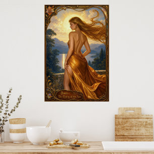 Dageraad De Opkomende Zon Serene Poster