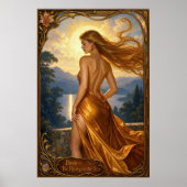 Dageraad De Opkomende Zon Serene Poster (Voorkant)