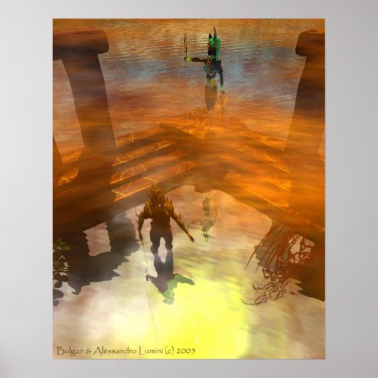 DAGERAAD DUISTERNIS / TEMPEL VAN WATER HYPERION Sc Poster (Voorkant)