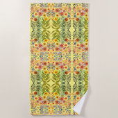 dageraad en zonnebloemen strandlaken (Voorkant)