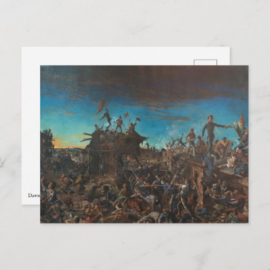 Dageraad in de Alamo Briefkaart (Voorkant / Achterkant)