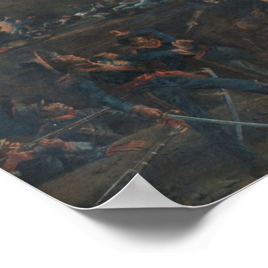 Dageraad in de Alamo Poster (Hoek)