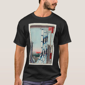 Dageraad in de Yoshiwara, nr. 38 in Honderd V T-shirt