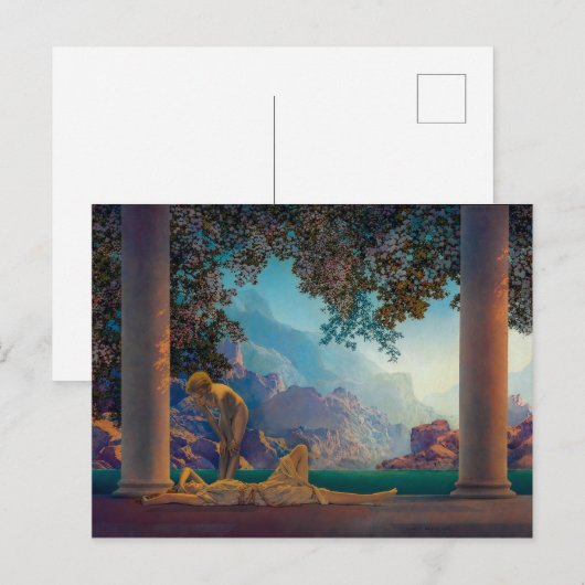 Dageraad | Maxfield Parrish | Briefkaart (Voorkant / Achterkant)