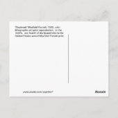 Dageraad Maxfield Parrish Briefkaart (Achterkant)