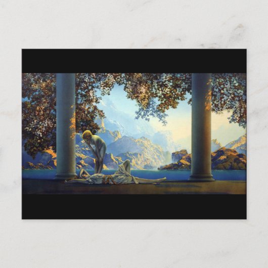 Dageraad Maxfield Parrish Briefkaart (Voorkant)