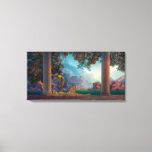 Dageraad | Maxfield Parrish | Canvas Afdruk (Voorkant)