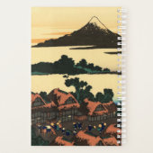 Dageraad op Isawa  Japans Woodblock Planner (Achterkant)