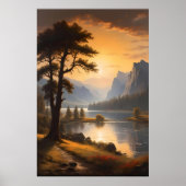 Dageraad over de Eeuwige Bergen Poster (Voorkant)