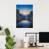 Dageraad over de tuibrug poster (Thuiskantoor)