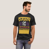 Dageraad van de databasebeheerder t-shirt (Voorkant volledig)