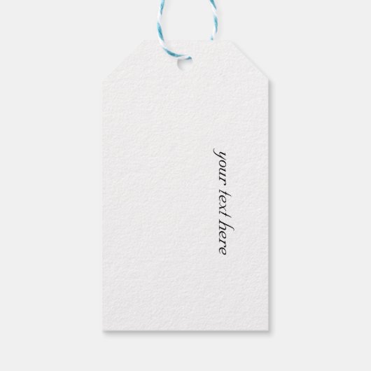 Dageraad van de Vrijheid, op maat gemaakt Cadeaulabel (Achterkant)