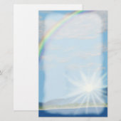 Dageraad van een nieuwe belofte, Rainbow Briefpapier (Voorkant / Achterkant)