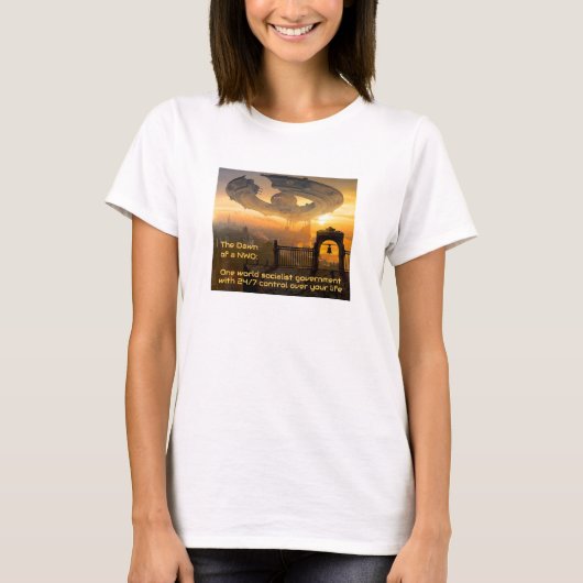 Dageraad van een NWO (licht) T-Shirt (Voorkant)